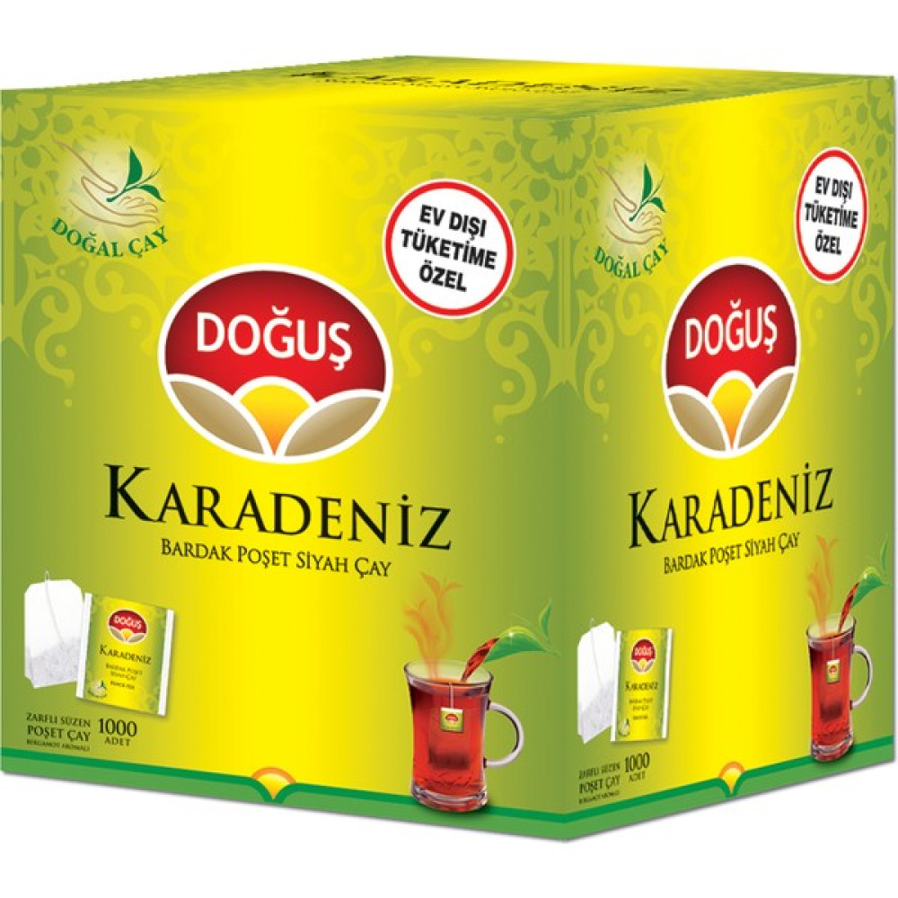 Doğuş Karadeniz Bardak Poşet Çay 1000li Çay Fiyatı