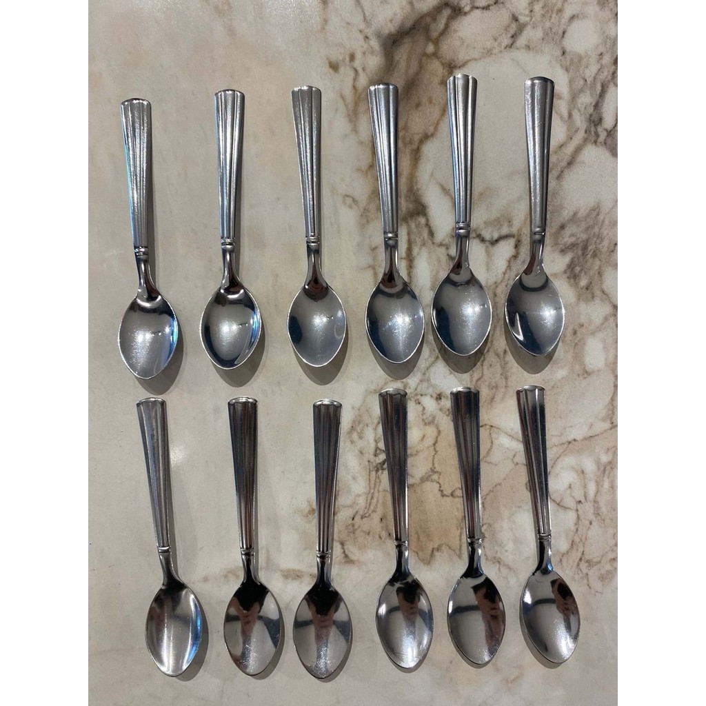 Doğuş Mutfak 12 Adet Paslanmaz Çelik Lüx Çay Kaşığı - Gri Çatal / Kaşık / Bıçak Takımları Fiyatı