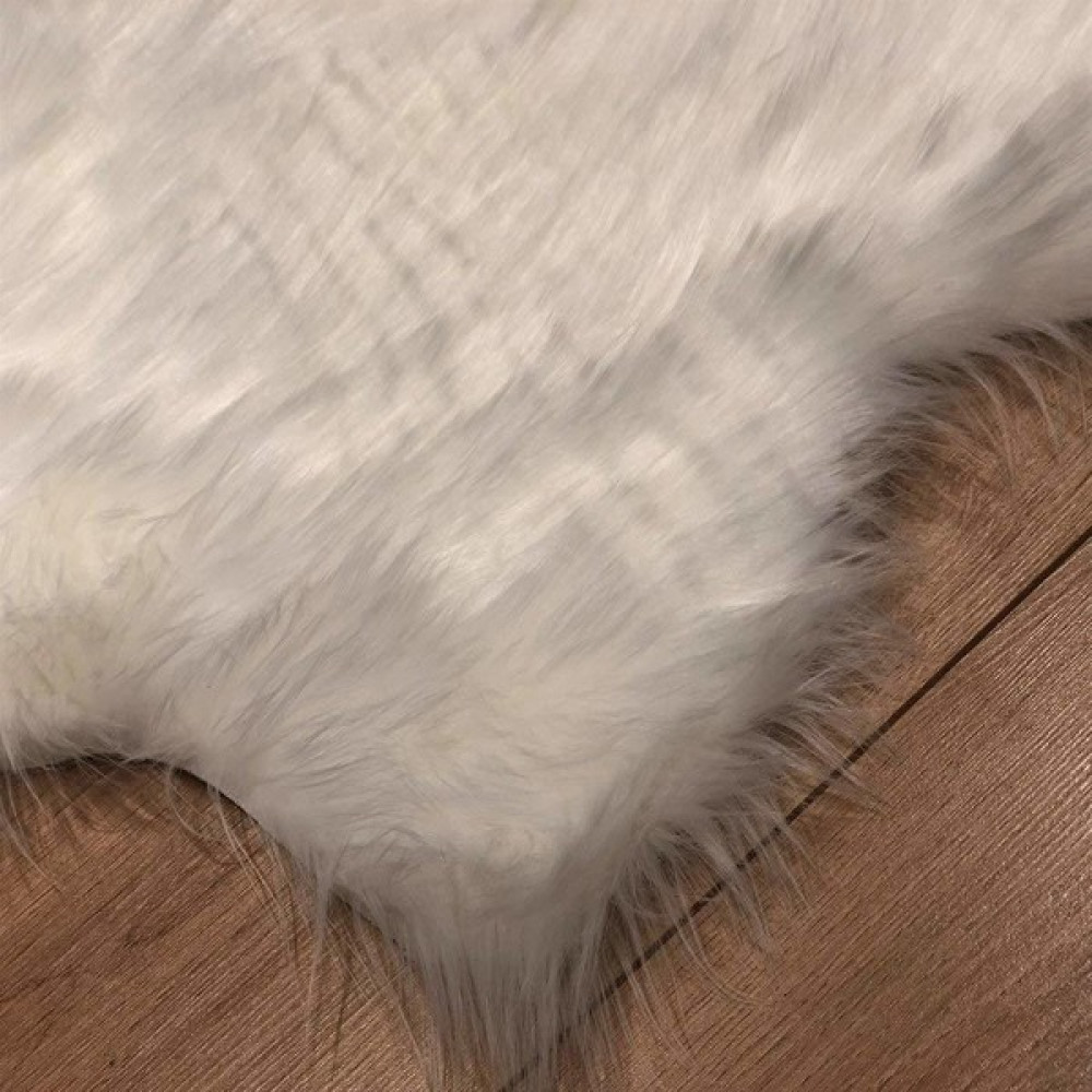 Doğuş Peluş Halı A Post Beyaz - Renkli - 75 x 100 cm Salon Halısı Fiyatı