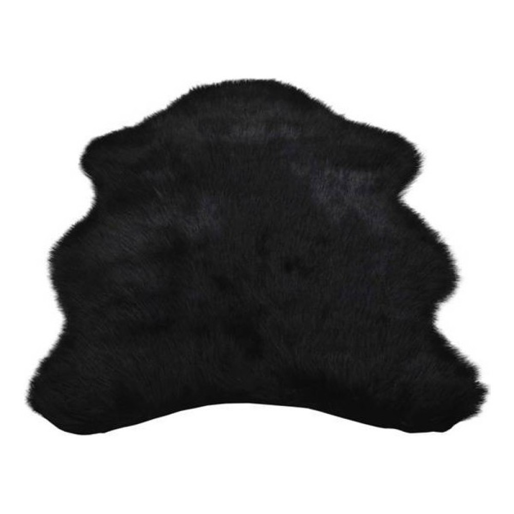 Doğuş Peluş Halı Doğuş Peluş Halı Doğuş Peluş Halı A Post Siyah - 100 x 150 cm Salon Halısı Fiyatı