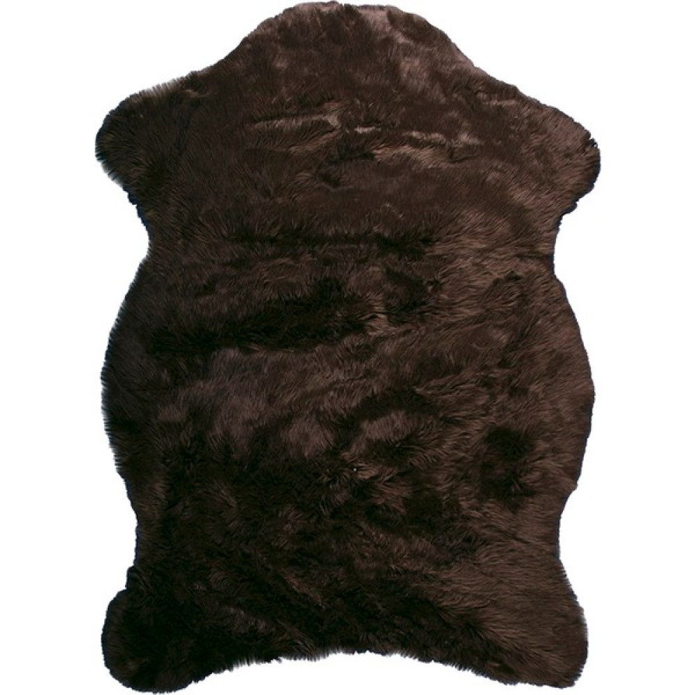 Doğuş Peluş Halı Kahverengi Post Halı 75x100 cm - 75 x 100 cm Salon Halısı Fiyatı