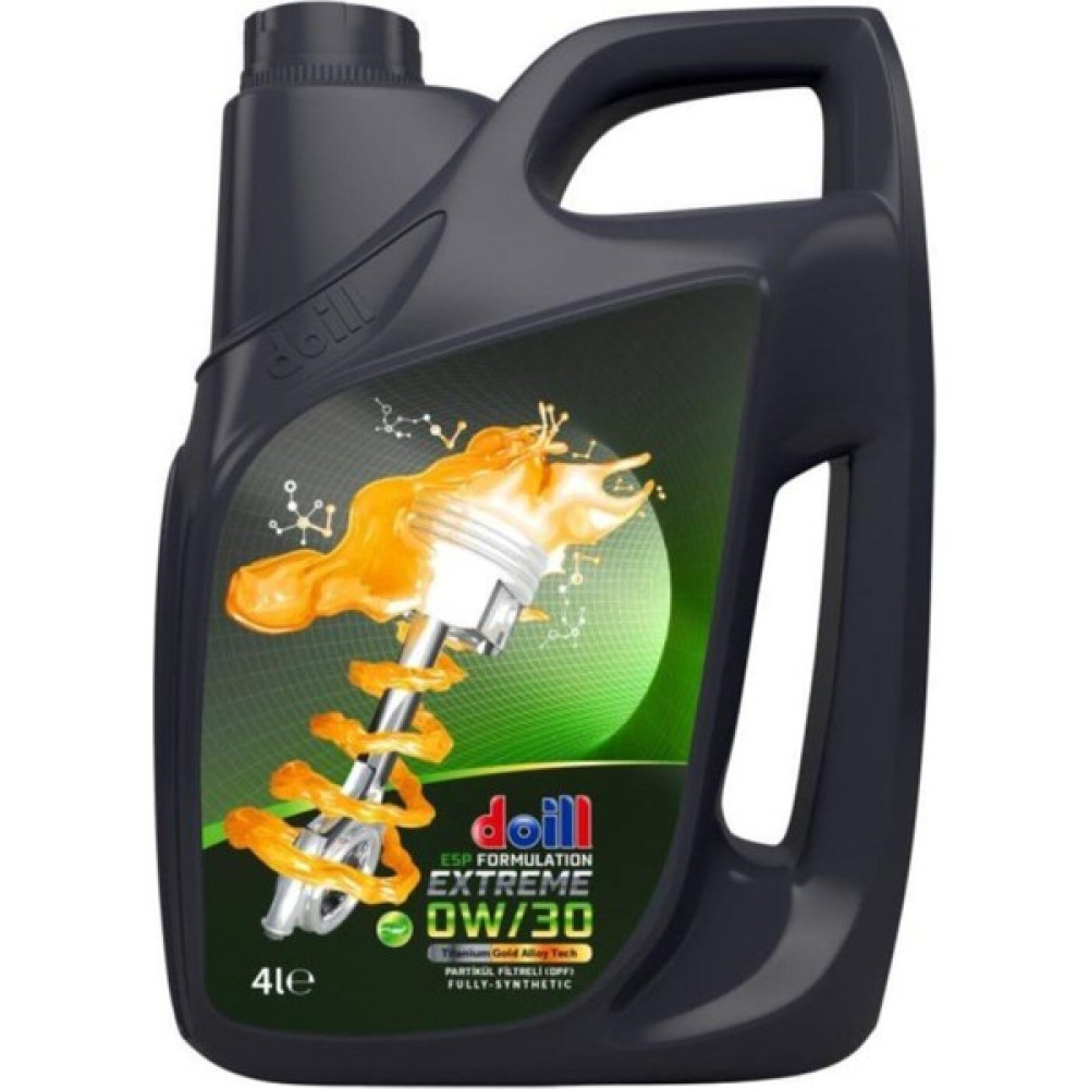 Doill 0W30 Dpf 4 Litre Tam Sentetik Apı Sn/cf Acea C3 Partiküllü Esp Motor Yağı Fiyatı