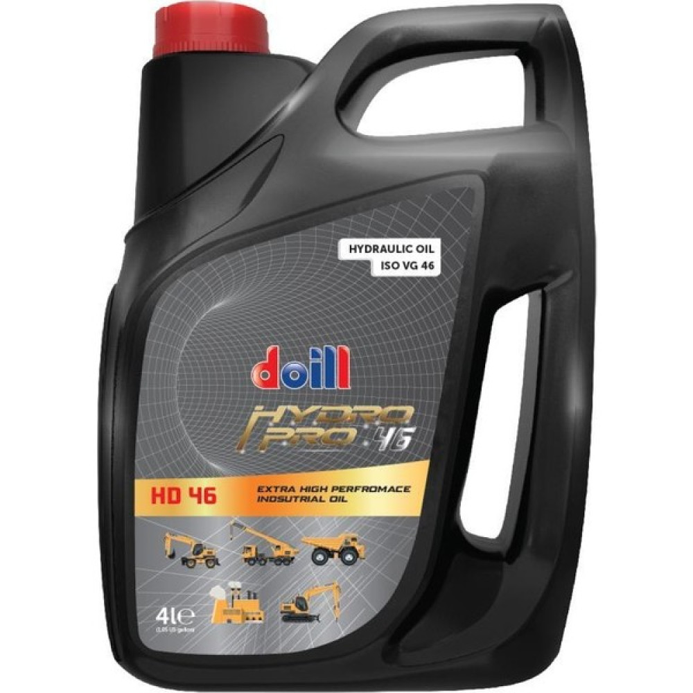 Doill Hydropro Hd 46, Iso Vg 46, Hidrolik Sistem Yağı 4 Litre (Üretim Yılı: 2023) Motor Yağı Fiyatı