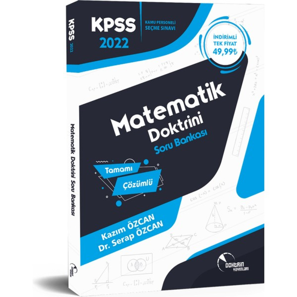 Doktrin Yayınları 2022 Kpss Matematik Soru Bankası KPSS Fiyatı