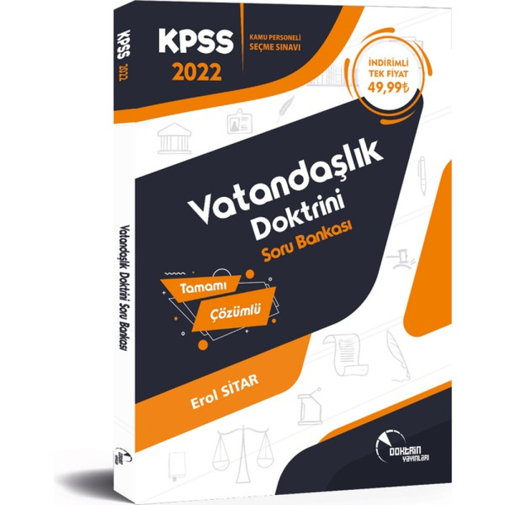 Doktrin Yayınları 2022 Kpss Vatandaşlık Soru Bankası (Tamamı Çözümlü) KPSS Fiyatı