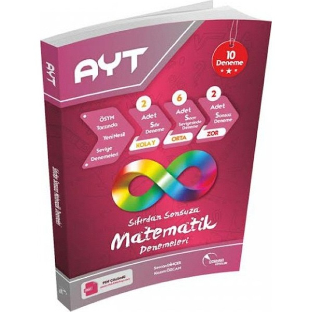 Doktrin Yayınları AYT Matematik Deneme Sercan Dinçer & Kazım Özcan Kaynak Kitapları Fiyatı