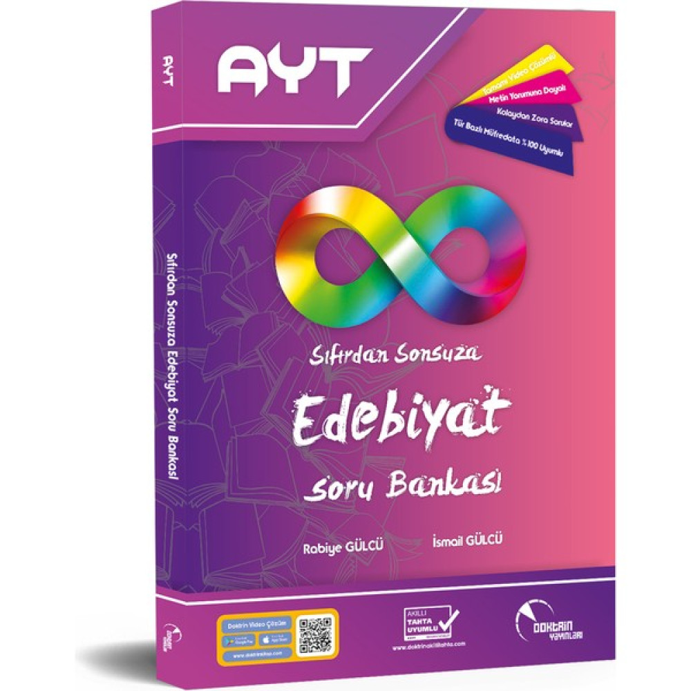 Doktrin Yayınları AYT Sıfırdan Sonsuza Edebiyat Soru Bankası Ders Sınav Kitapları Fiyatı
