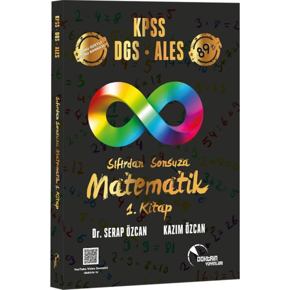 Doktrin Yayınları KPSS / DGS / ALES Sıfırdan Sonsuza Matematik (1.Kitap) Konu Özetli Soru Bankası KPSS Fiyatı