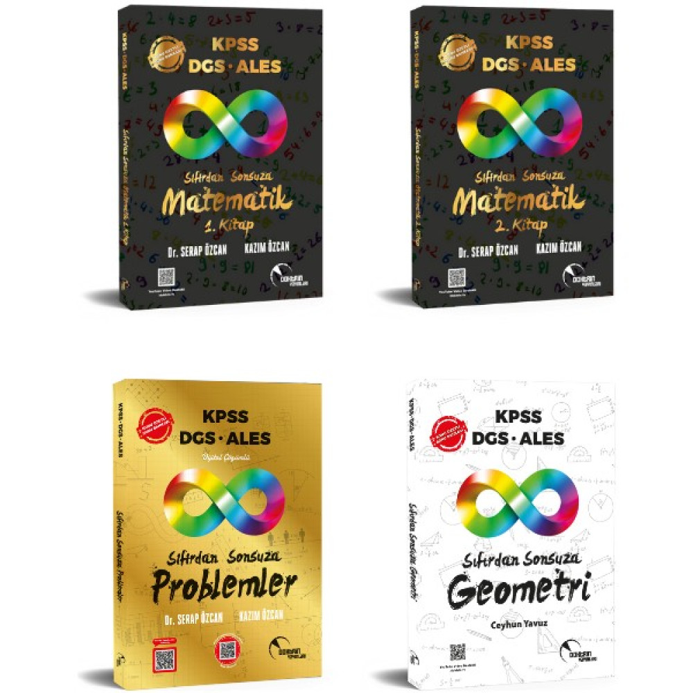 Doktrin Yayınları KPSS DGS ALES Sıfırdan Sonsuza Matematik Seti 4 Kitap KPSS Fiyatı