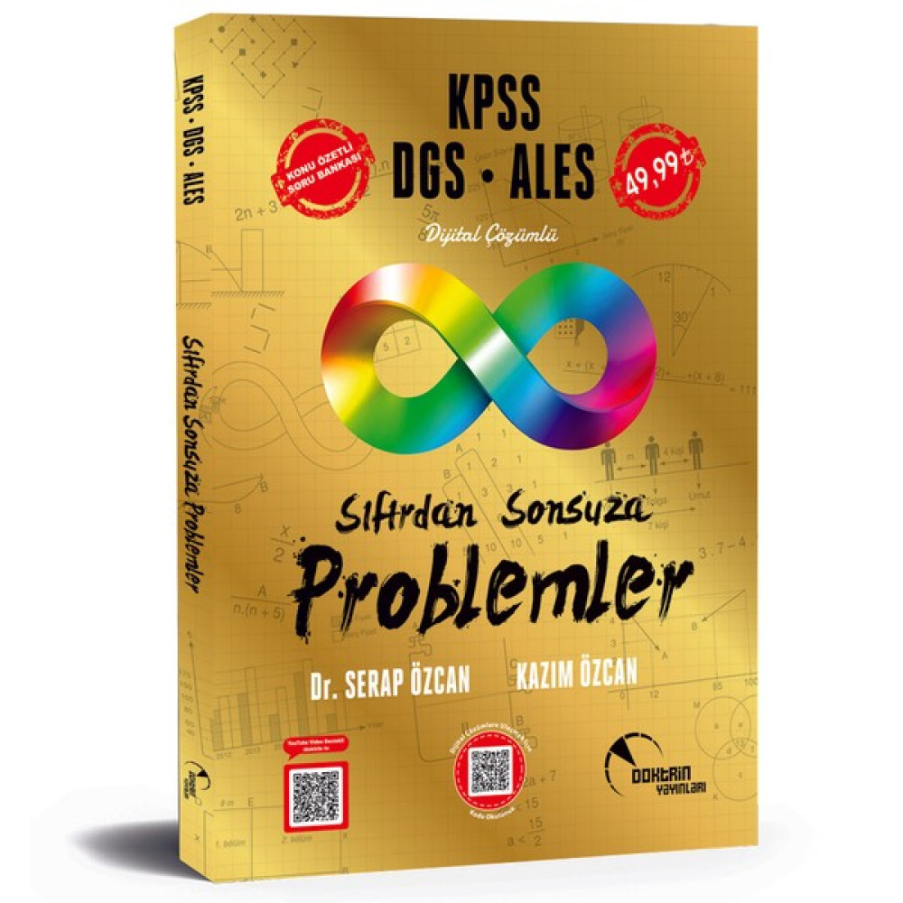 Doktrin Yayınları Kpss / Dgs / Ales Sıfırdan Sonsuza Problemler Tamamı Çözümlü Soru Bankası KPSS Fiyatı