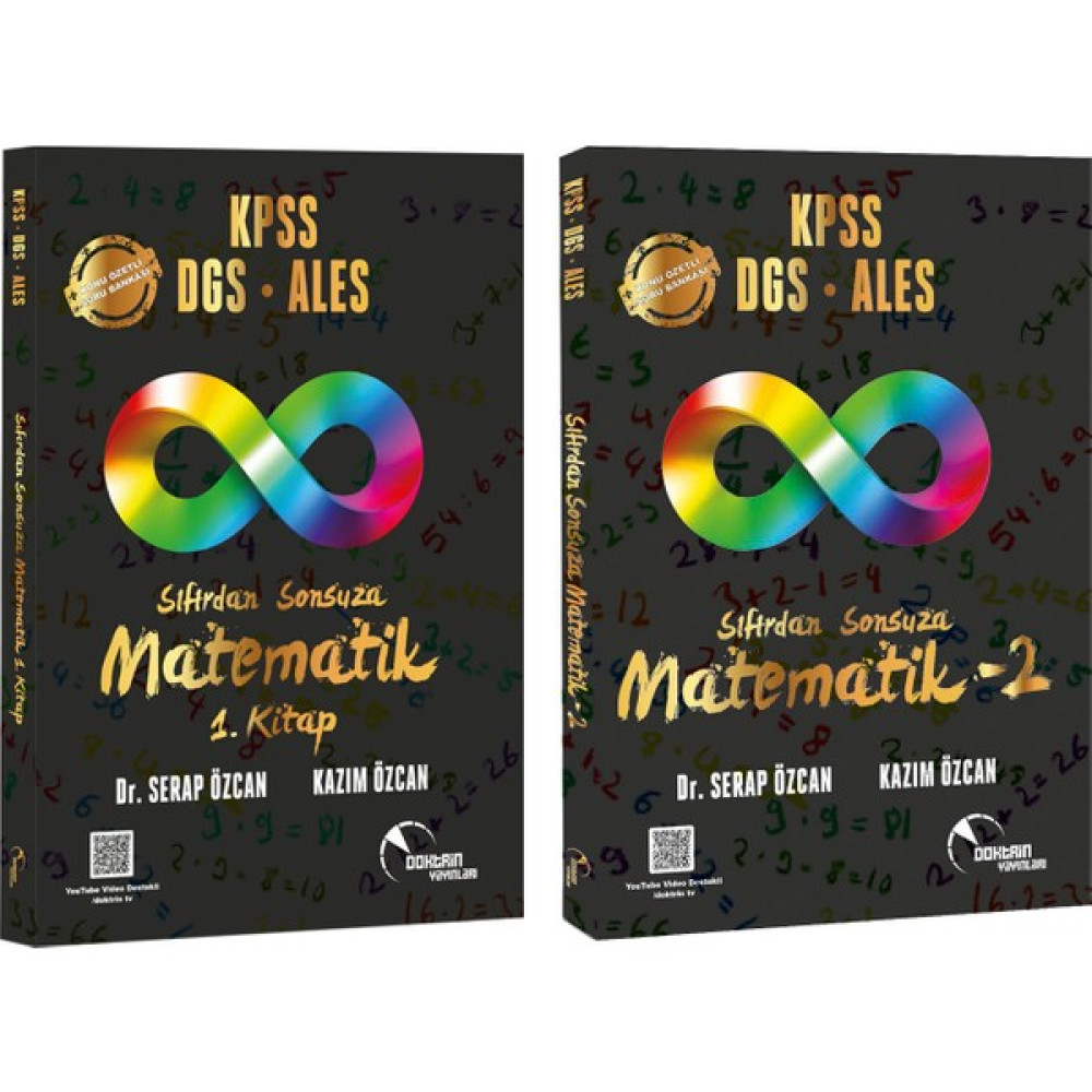 Doktrin Yayınları KPSS/DGS/ALES Sıfırdan Sonsuza Matematik 1.-2. Kitap Ikili Set KPSS Fiyatı