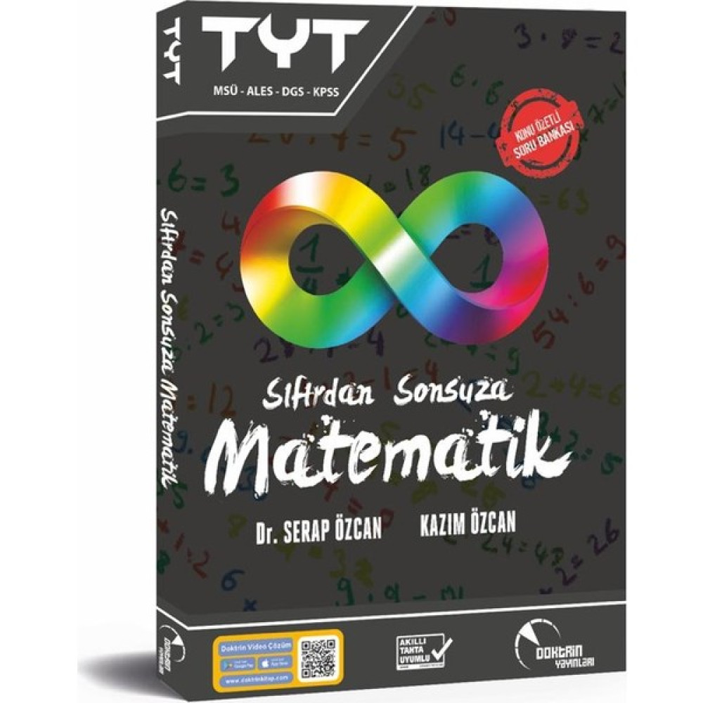Doktrin Yayınları Sıfırdan Sonsuza Matematik Soru Bankası Dr. Serap ÖZCAN Kazım ÖZCAN Matematik Fiyatı