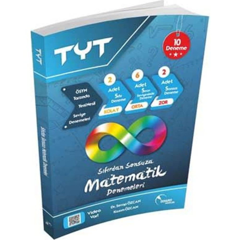 Doktrin Yayınları TYT Matematik Denemeleri Kazım Özcan & Serap Özcan Kaynak Kitapları Fiyatı
