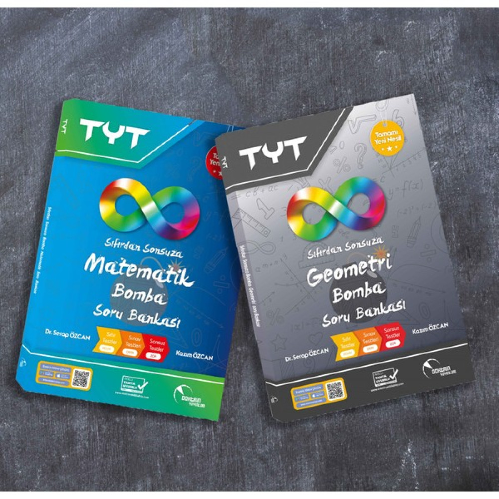 Doktrin Yayınları TYT Sıfırdan Sonsuza Matematik ve Geometri Yeni Nesil Soru Bankaları (2 Kitap) Matematik Fiyatı