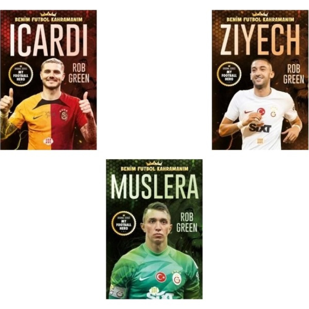 Doku Yayınları Efsaneler Galatasaray Icardi - Ziyech - Muslera Çocuk Roman Fiyatı