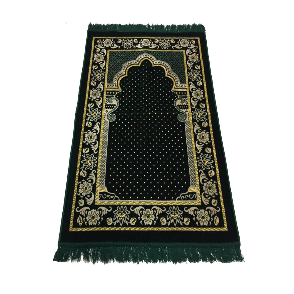 Dokumacı Dodya Kadife Namaz Seccadesi Lüx-yeşil 70 x 110 Beden Seccade Fiyatı