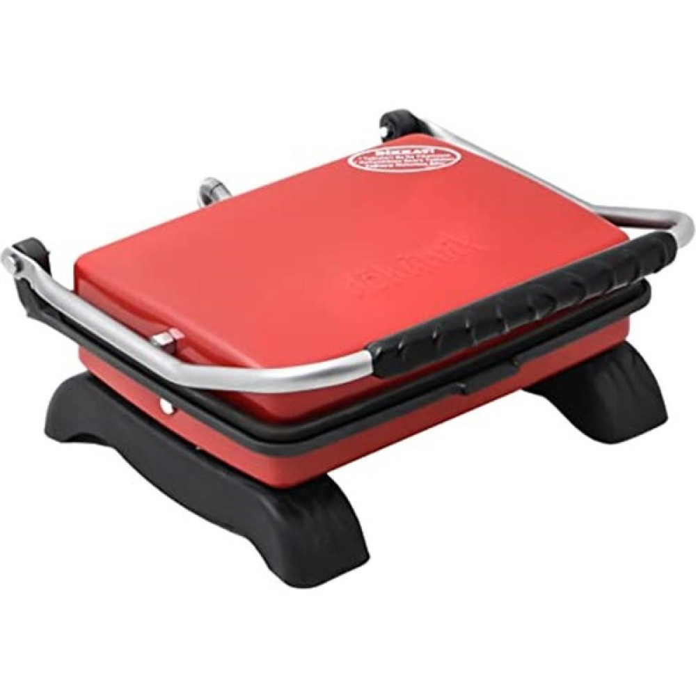 Dökümix Organik (Kaplamasız ) Demir Döküm Tost Makinası 1800 Watt (Kırmızı) Tost Makineleri Fiyatı
