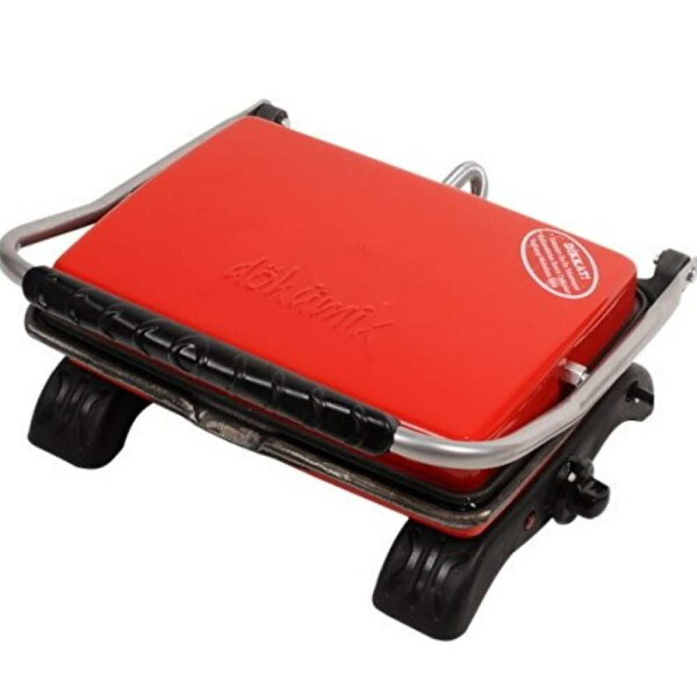 Dökümi̇x Organik Pik Demir Döküm 1800 W Kırmızı Tost Makinesi Tost Makineleri Fiyatı