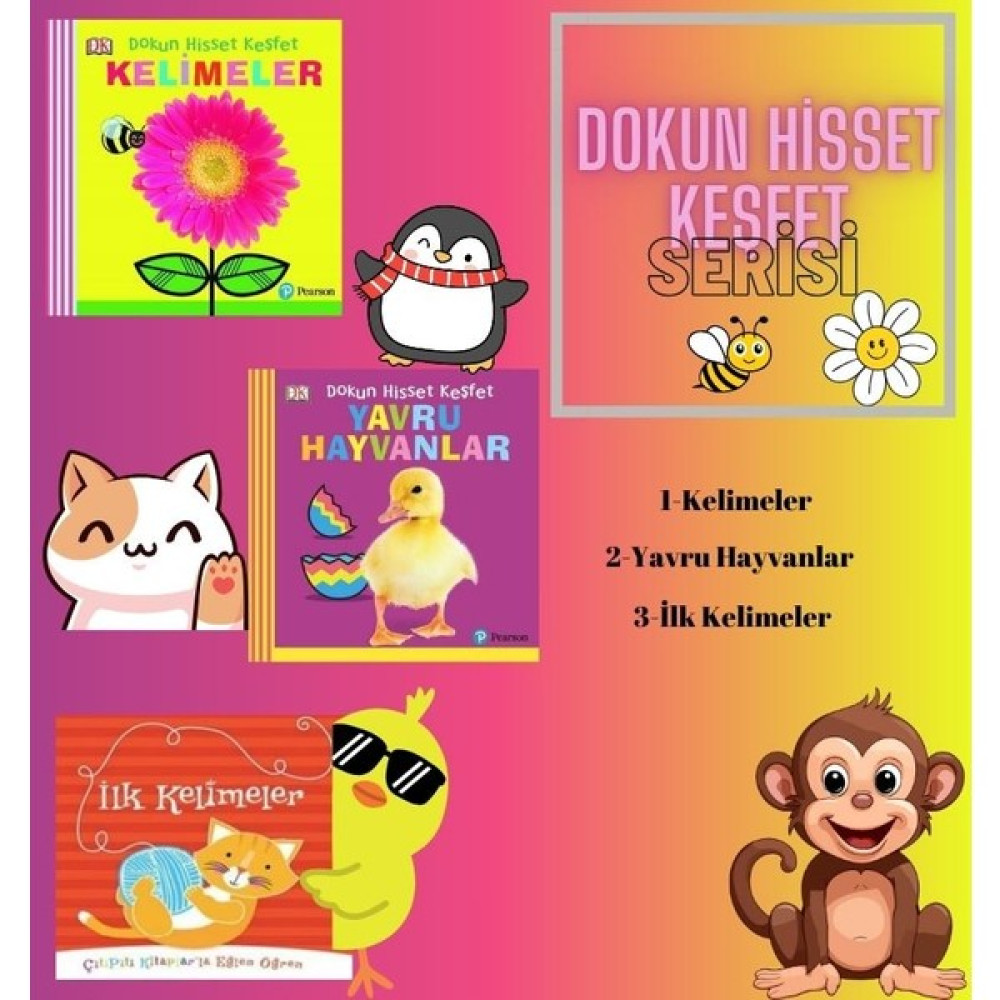 Dokun Hisset Keşfet Seti - Dawn Sirett Çocuk Öykü Fiyatı