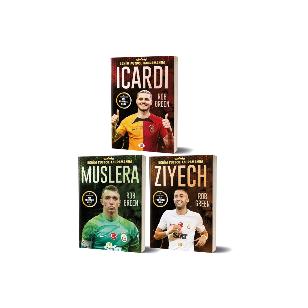 Dokuz Yayınları Benim Futbol Kahramanım İCARDİ MUSLERA - ZİYECH 3 KİTAP SET Sağlık, Spor ve Diyet Fiyatı