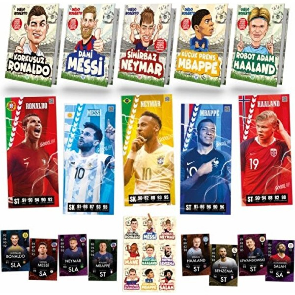 Dokuz Yayınları Efsane Futbolcular (Ciltli 5 Kitap Takım) Astroloji - Fal - Rüya Tabirleri Fiyatı