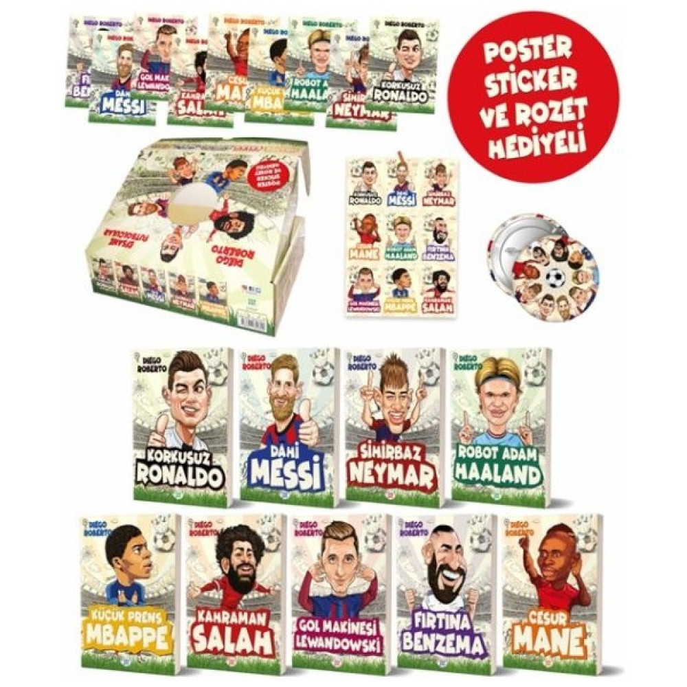 Dokuz Yayınları Efsane Futbolcular Kutulu Set (9 Kitap Takım) Astroloji - Fal - Rüya Tabirleri Fiyatı
