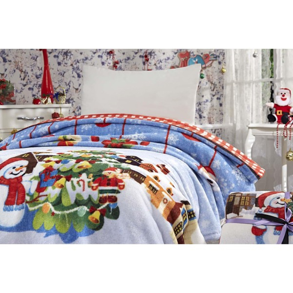 Dolce Bonita Home Tek Kişilik 3D Soft Battaniye Amour - Renkli Battaniye Fiyatı