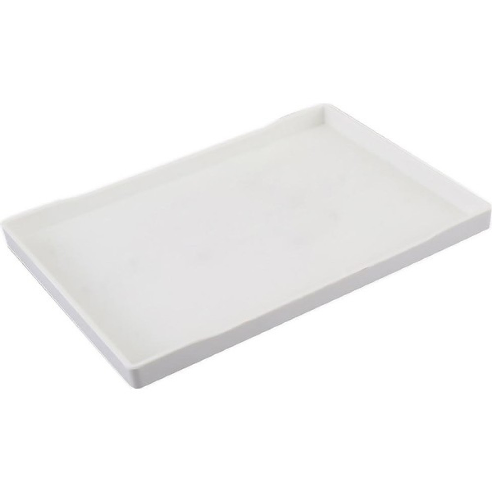 Dolity 35.5X25.2CM Porsiyon Tepsisi Meyve Çay Kahvaltı Mutfak Melamin Plakaları Beyaz F 38X25.2CM (Yurt Dışından) Servis Tepsisi Fiyatı