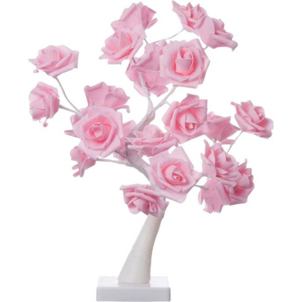Dolity 45 cm LED Gül Çiçek Ağacı Işık Up USB Masa Lambası Gece Işıkları Noel Pembe Için (Yurt Dışından) - 10 cm Led Aydınlatmalar Fiyatı