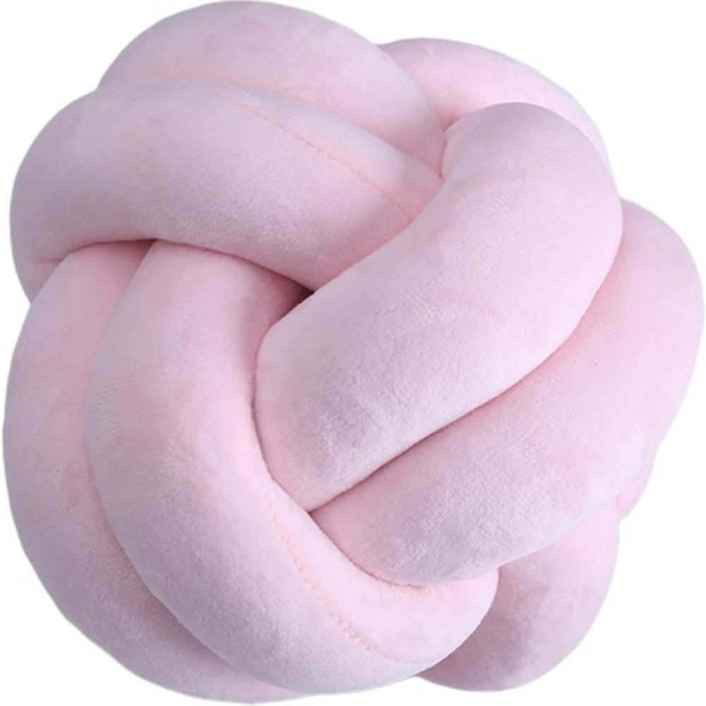 Dolity Düğüm Yastık Peluş Atmak Yastık Rahat Kanepe Mat Oturma Odası Pembe Için (Yurt Dışından) - 80 x 90 cm Kırlent / Mobilya Yastığı Fiyatı