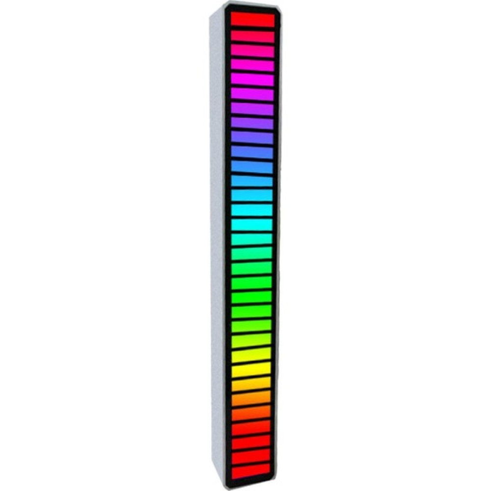 Dolity LED Ses Aktif Pikap Ritim Işık Şerit Müzik Işık Rgb Lamba Gümüş (Yurt Dışından) - 80 x 96 cm Led Aydınlatmalar Fiyatı