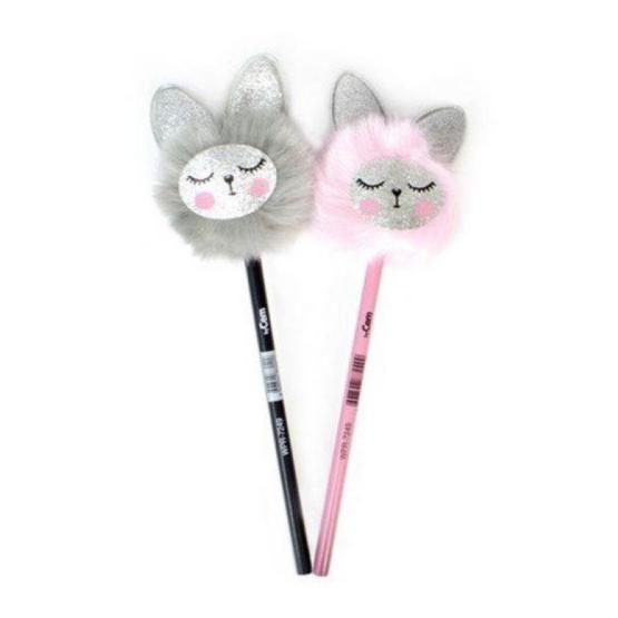 Dolphin WPR-7249 Tavşan Ponpon Başlıklı Kurşun Kalem
