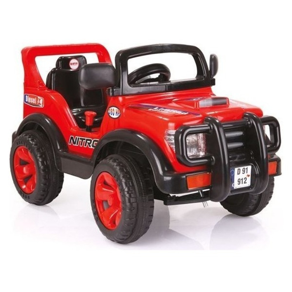 Dolu Oyuncak 8069 Nitro Akülü Jeep 6V - Kırmızı Akülü Araba Fiyatı