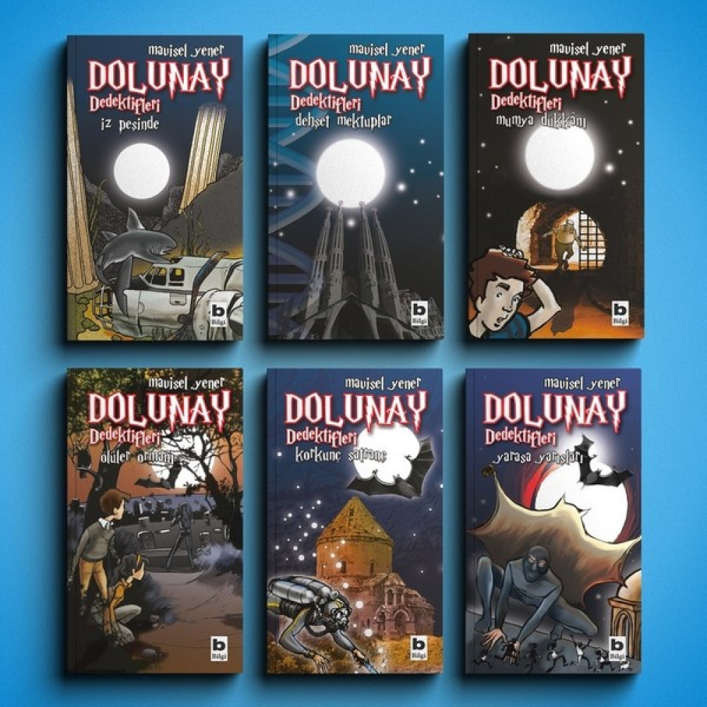 Dolunay Dedektifleri Seti (6 Kitap) - Mavisel Yener Çocuk Öykü Fiyatı