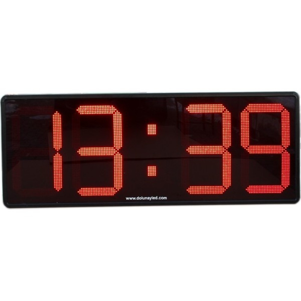 Dolunay LED Dijital LED Saat Termometre 53CM - 53 cm Oto Boyaları Fiyatı