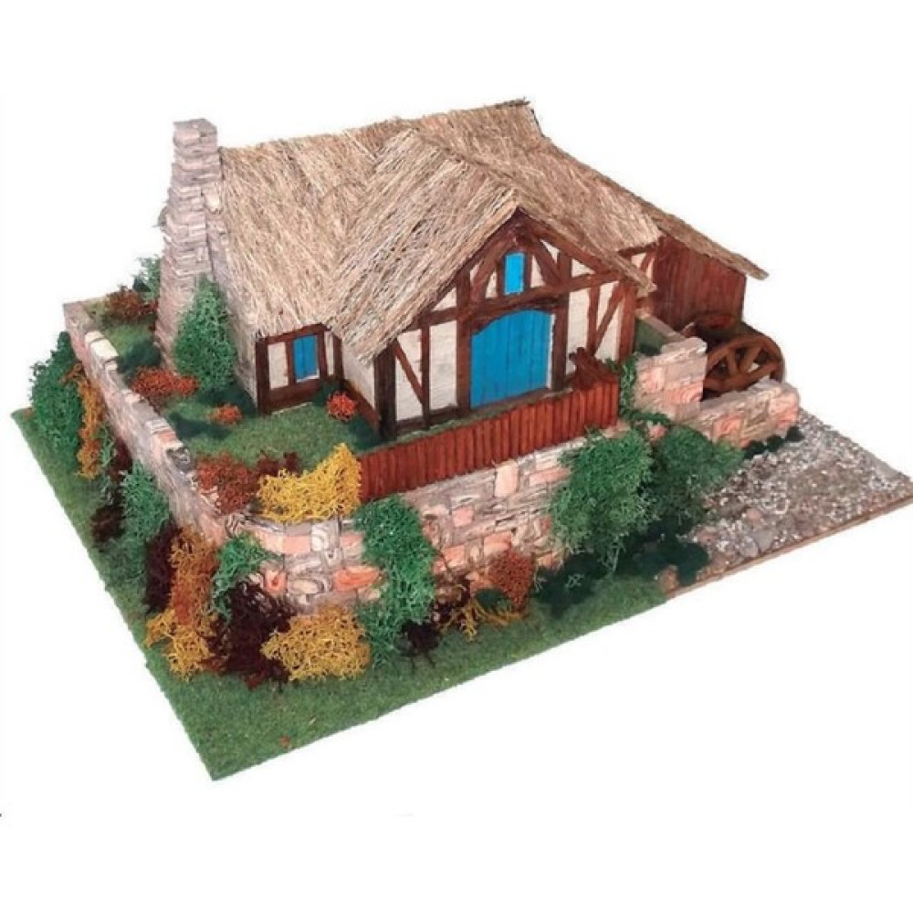 Domanech Domenech 3530 Hobbit Evi, 36X28X8 Cm. Demonte Taş Maketi Maket Fiyatı