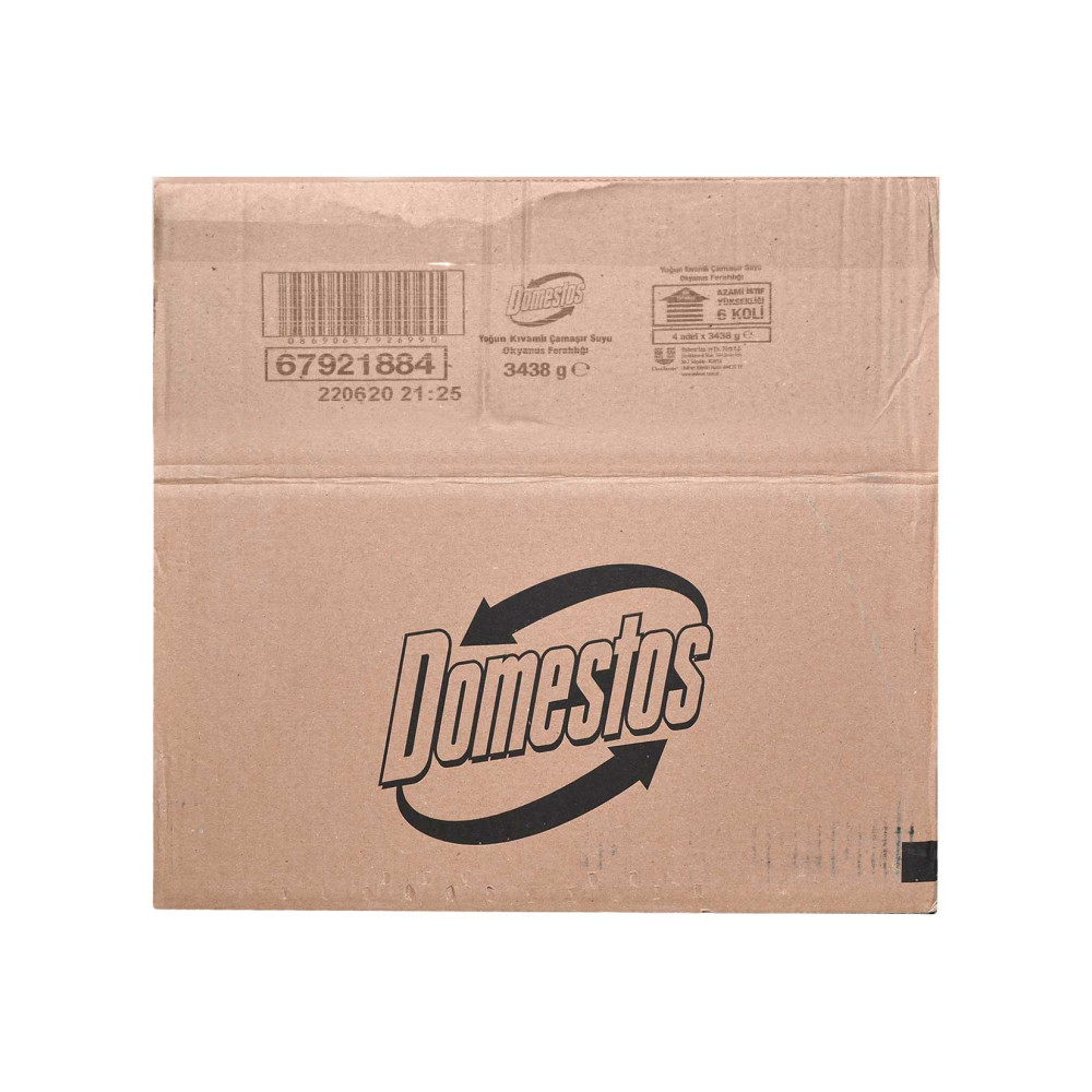 Domestos Çamaşır Suyu 3240 ml Okyanus Ferahlığı