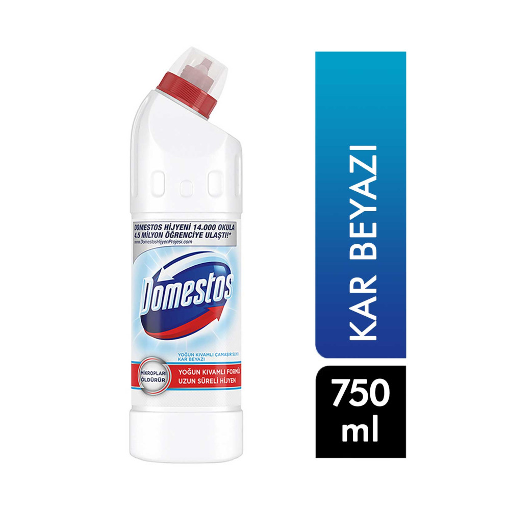 Domestos Çamaşır Suyu 750 ml Kar Beyazı Çamaşır Yıkama Fiyatı