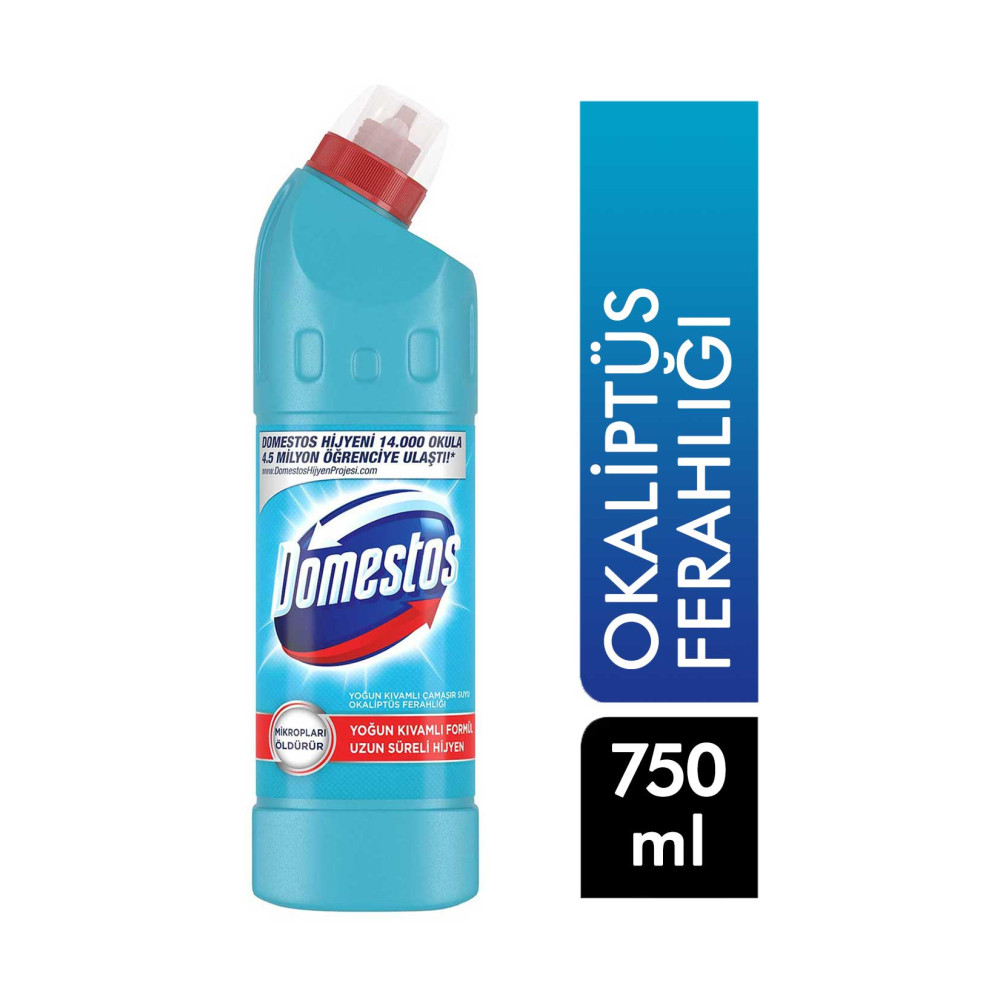 Domestos Çamaşır Suyu 750 ml Okaliptüs Ferahlığı Çamaşır Yıkama Fiyatı