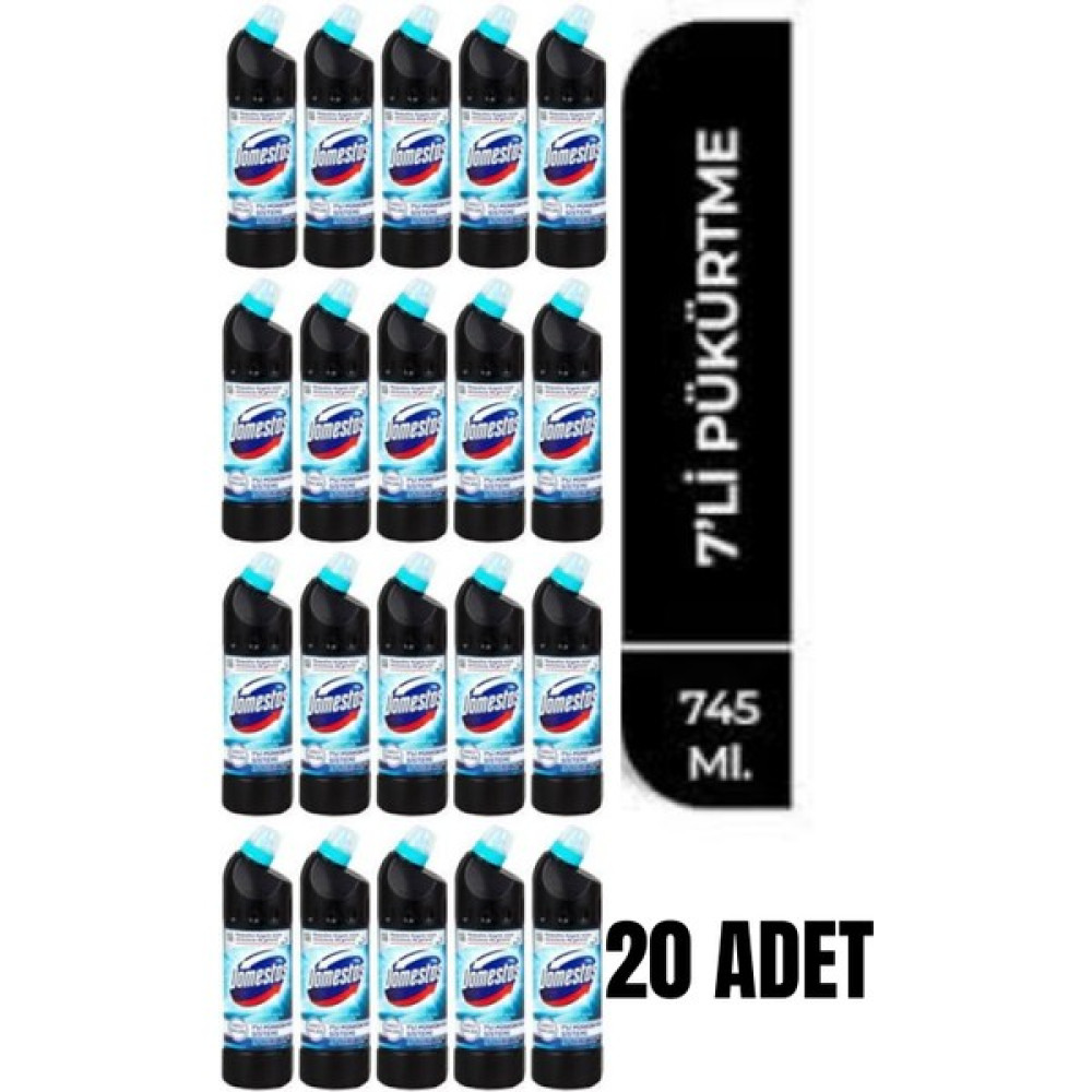 Domestos Çamaşır Suyu 750ML Okyanus x 20 Adet - 750 ml Oto Boyaları Fiyatı