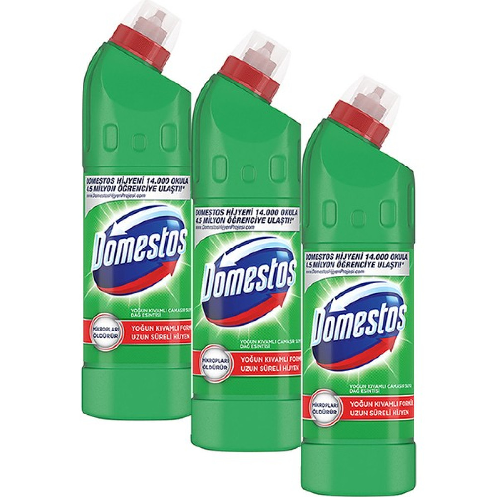 Domestos Çamaşır Suyu Dağ Esintisi 3 x 750 ml Oto Boyaları Fiyatı