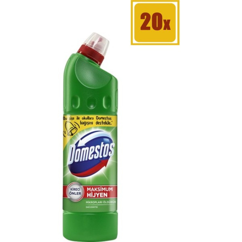 Domestos Çamaşır Suyu Dağ Esintisi 810 gr 20'li Set Oto Boyaları Fiyatı