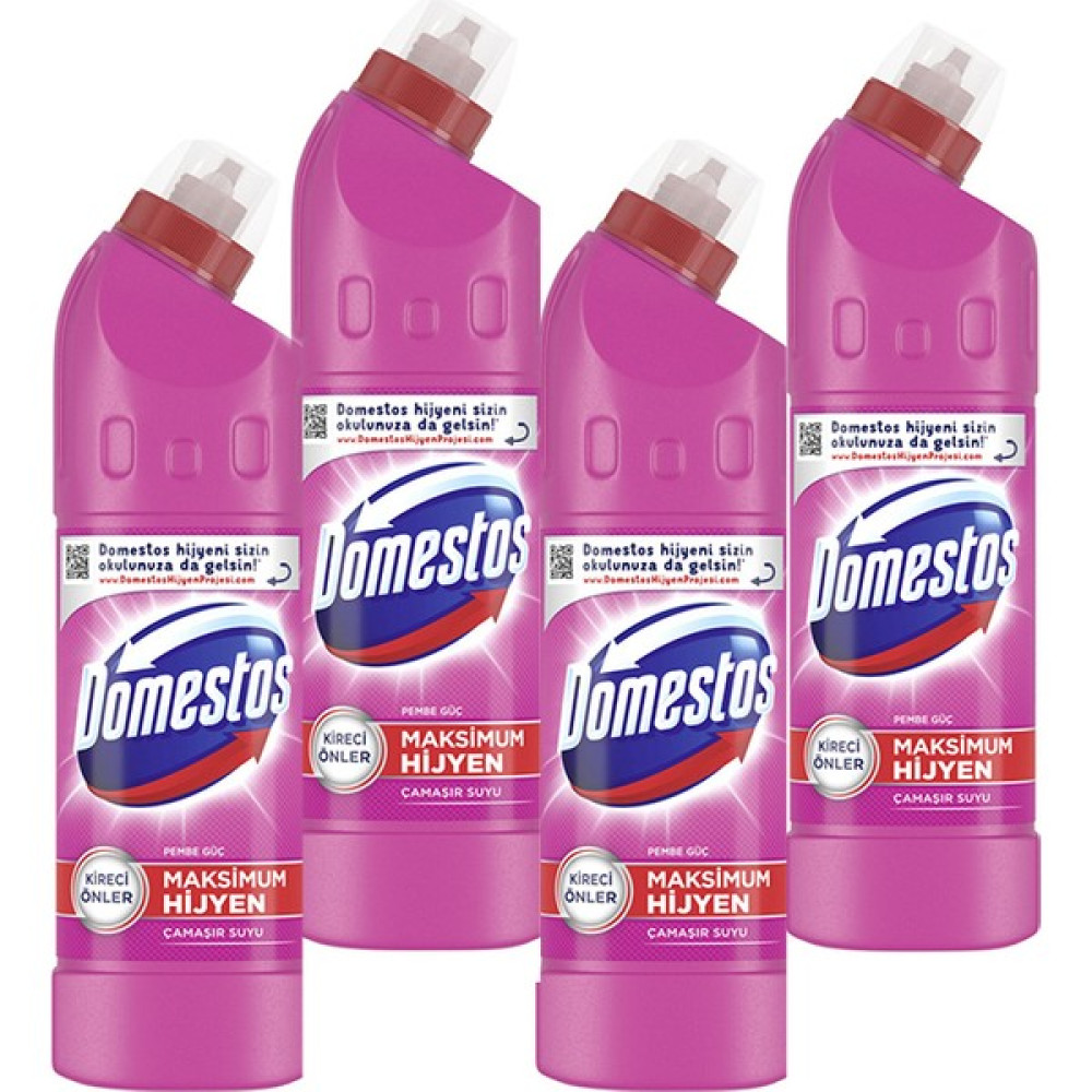 Domestos Çamaşır Suyu Pembe Güç 4 x 750 ml Oto Boyaları Fiyatı