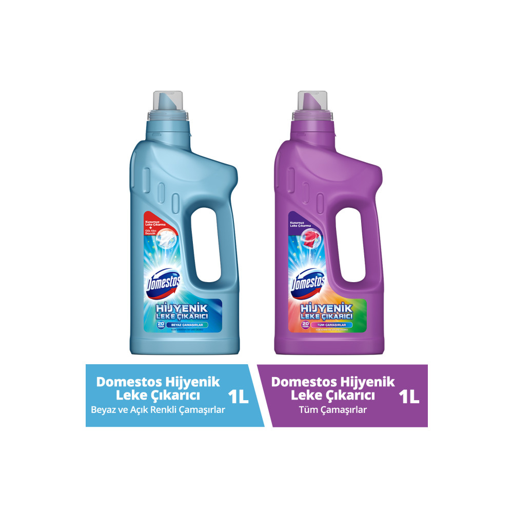 Domestos Hijyenik Sıvı Leke Çıkarıcı Beyaz&açık Renkli Çamaşırlar 1000 ml Tüm Çamaşırlar 1000 ml Ağız ve Diş Sağlığı Fiyatı
