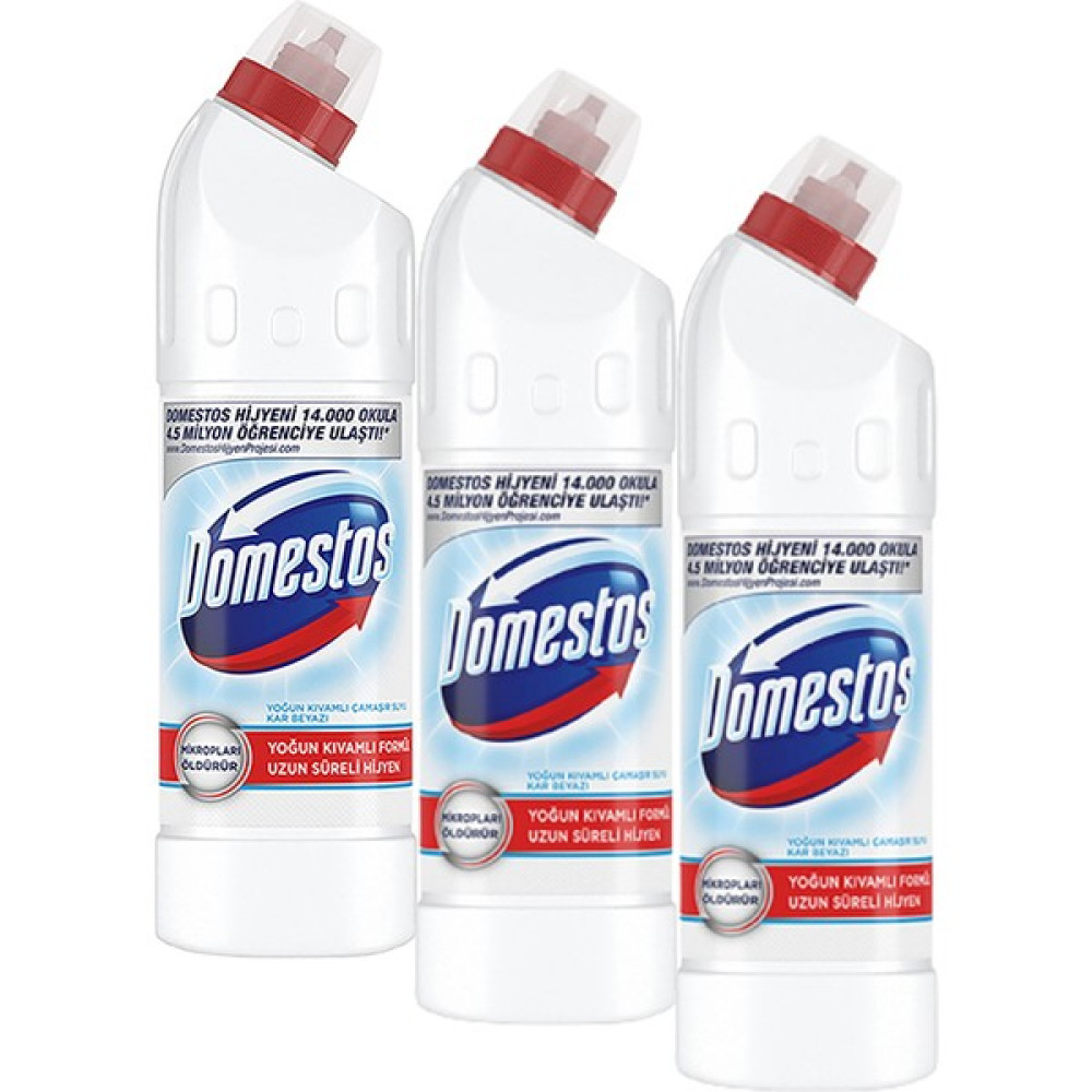 Domestos Kar Beyazı Çamaşır Suyu 750 ml x 3 Adet Oto Boyaları Fiyatı