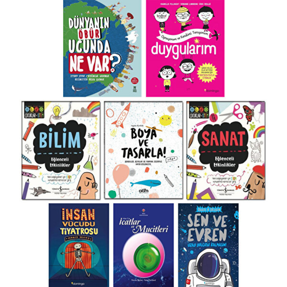 Domingo Yayınevi - İnsan Vücudu Tiyatrosu + Sen ve Evren + İcatlar ve Mucitleri + Dünyanın Öbür Ucunda Ne Var + Duygularım + Bilim Eğlenceli Etkinl... Bilim & Teknik Fiyatı