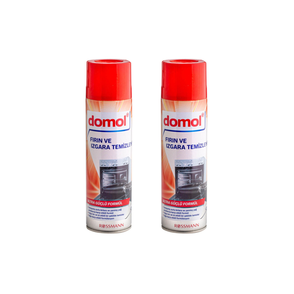 DOMOL Fırın Izgara Temizleyici Köpük 500 ml * 2 Adet Parlatıcı ve Temizleyiciler Fiyatı