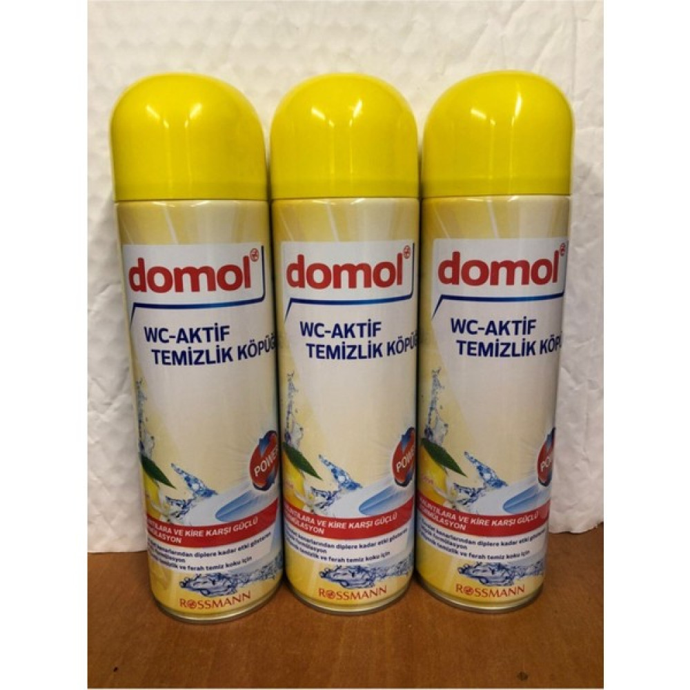 Domol Tuvalet Temizleme Köpüğü 'limon 500 ml 3 Adet Oto Boyaları Fiyatı