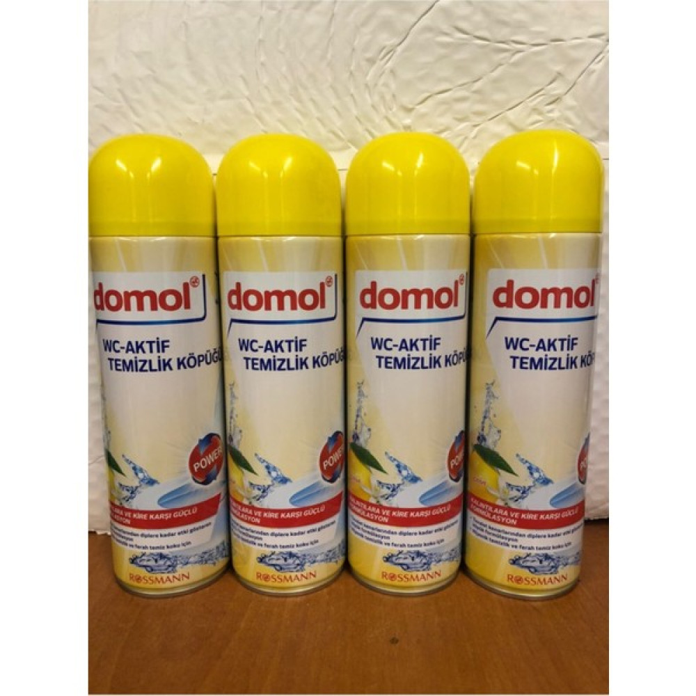 Domol Tuvalet Temizleme Köpüğü 'limon 500 ml 4 Adet Oto Boyaları Fiyatı