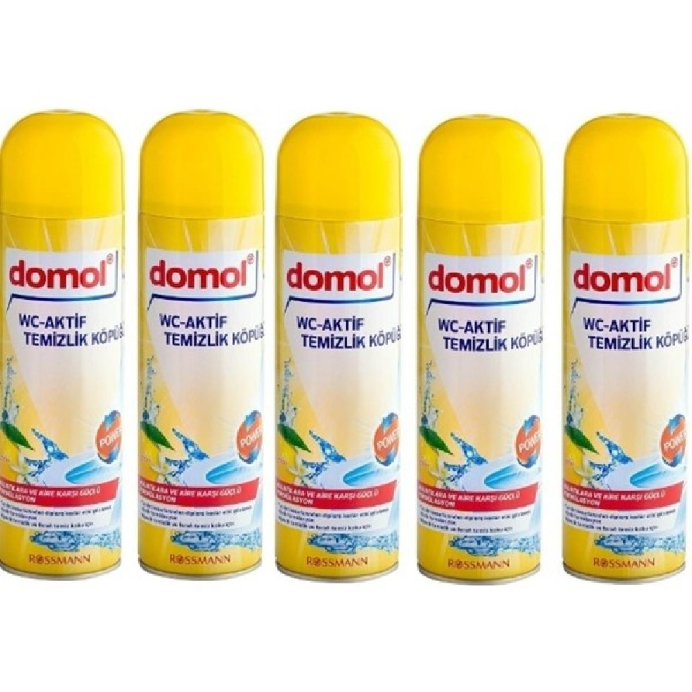 Domol Tuvalet Temizleme Köpüğü Limon 500 ml x 5 Oto Boyaları Fiyatı